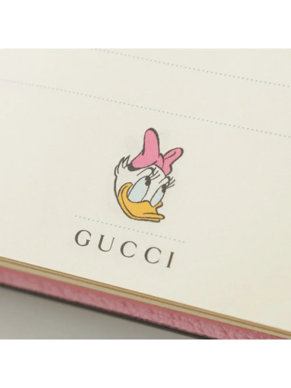 Gucci Disney GG Supreme Canvas Daisy Duck Notebook Agenda